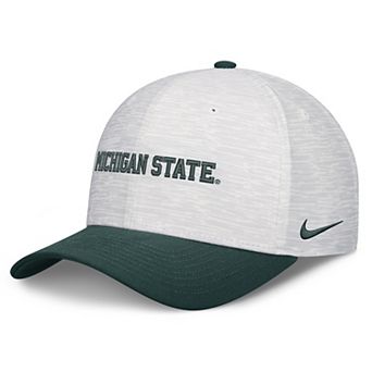 Unisex Nike White/Green Michigan State Spartans Primetime Rise Adjustable Hat