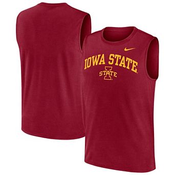 Men's Nike Cardinal Iowa State Cyclones Legend Dri-FIT Tank Top