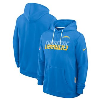 Men's Nike Powder Blue Los Angeles Chargers Sideline Standard Issue Dri-FIT Hoodie