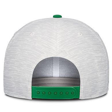 Unisex Nike White/Green Oregon Ducks Primetime Rise Adjustable Hat