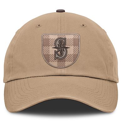 Men's Nike Light Brown Seattle Mariners Statement Club Adjustable Hat
