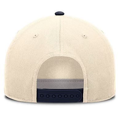 Unisex Nike Natural/Navy Arizona Wildcats Campus Prep Rise Adjustable Hat