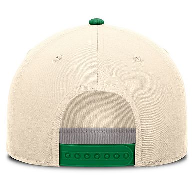 Unisex Nike Natural/Green Oregon Ducks Campus Prep Rise Adjustable Hat