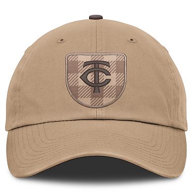 Men's Nike Light Brown Minnesota Twins Statement Club Adjustable Hat