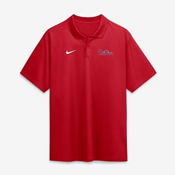 Men's Nike Red Philadelphia Phillies Dri-FIT Victory Polo