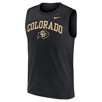 Men's Nike Black Colorado Buffaloes Legend Dri-FIT Tank Top