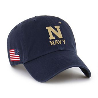 Men's Navy '47 Navy Midshipmen Americana Heritage Clean Up Adjustable Hat