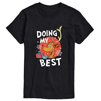 Men's Dr. Seuss The Grinch "Doing My Best" Short Sleeve Graphic T-Shirt
