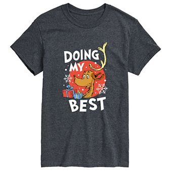 Men's Dr. Seuss The Grinch "Doing My Best" Short Sleeve Graphic T-Shirt