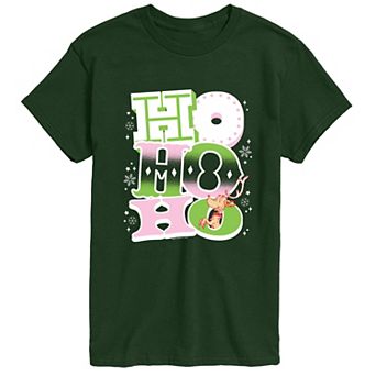 Men's Dr. Seuss The Grinch "Ho Ho Ho" Short Sleeve Graphic T-Shirt