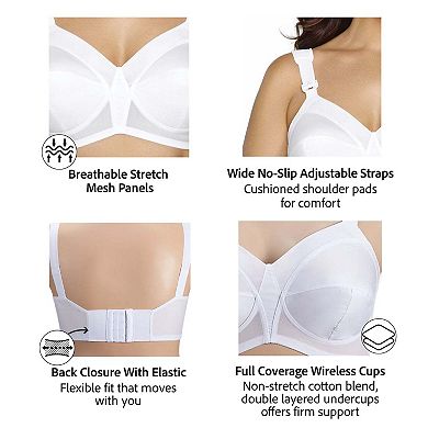 Exquisite Form FULLY Original Wireless Full-Coverage Bra with Back Closure - 5100532