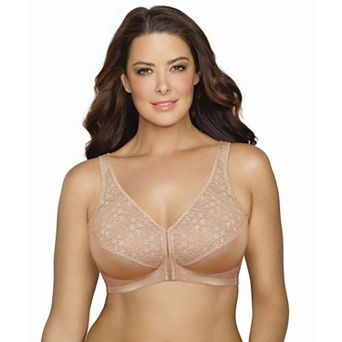 Exquisite Form FULLY Lace Wireless Back & Posture Support Bra with Front Closure - 5100565