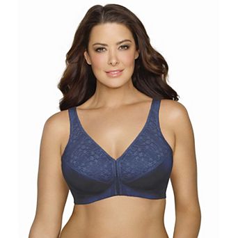 Exquisite Form FULLY Lace Wireless Back & Posture Support Bra with Front Closure - 5100565