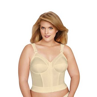 Exquisite Form FULLY Slimming Wireless Posture Support Longline Bra with Front Closure - 5107530