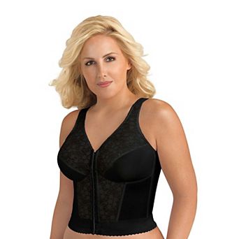 Exquisite Form FULLY Slimming Wireless Posture Support Longline Bra with Front Closure - 5107565