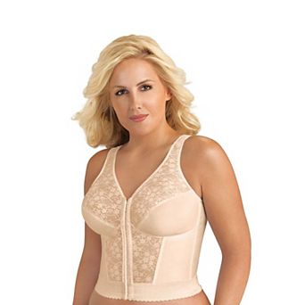 Exquisite Form FULLY Slimming Wireless Posture Support Longline Bra with Front Closure - 5107565