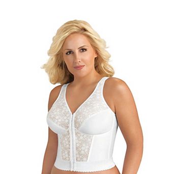 Exquisite Form FULLY Slimming Wireless Posture Support Longline Bra with Front Closure - 5107565