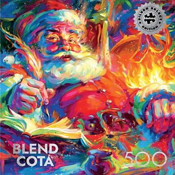 Buffalo Games Santa Checks Twice 500 pc Jigsaw Puzzle