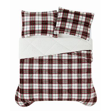 Truly Soft Cuddle Warmth Marlon Plaid Comforter Set