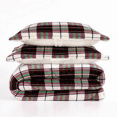 Truly Soft Cuddle Warmth Marlon Plaid Comforter Set