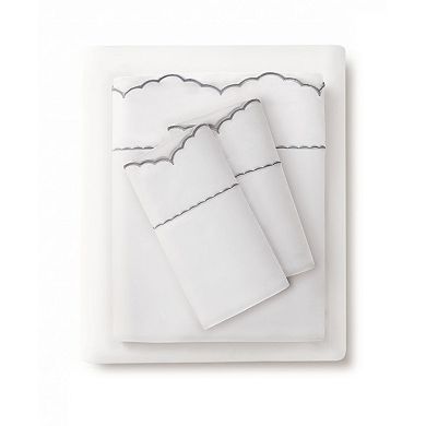 Harbor House Brielle Scalloped Cotton Sheet Set