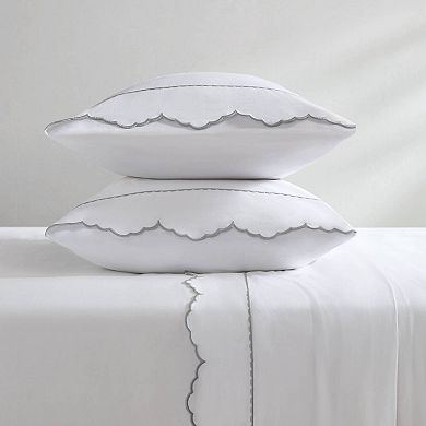 Harbor House Brielle Scalloped Cotton Sheet Set
