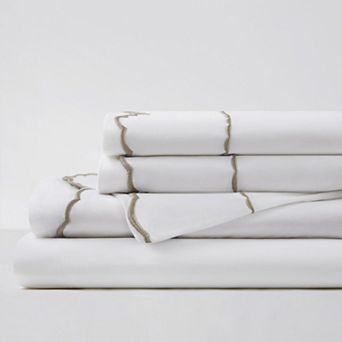 Harbor House Brielle Scalloped Cotton Sheet Set