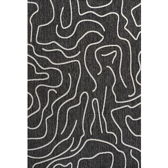 Nolan Modern Coastal Organic Shapes Indoor/Outdoor Area Rug