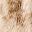 Beige Animal Print Fur
