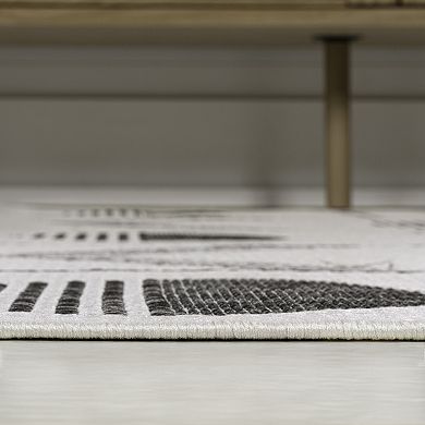 Soren Modern Geometri Indoor/Outdoor Area Rug