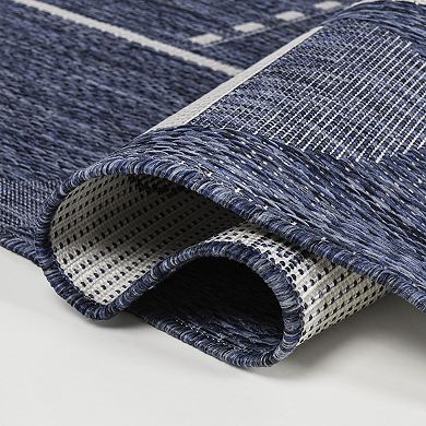 Soren Modern Geometri Indoor/Outdoor Area Rug