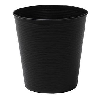 Remi Modern Classic Textured Steel 2-Gallon Wastebasket