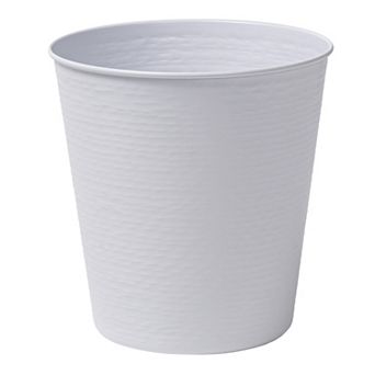 Remi Modern Classic Textured Steel 2-Gallon Wastebasket