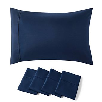 Bedsure 4 pc Polyester Microfiber Pillowcase Set