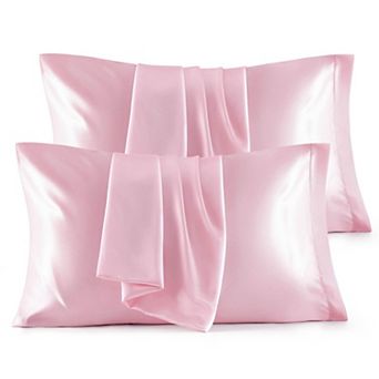 Bedsure 4 pc GentleSoft™️Satin Pillowcase Set