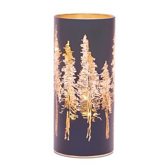 Melrose LED Pine Tree Luminary 8-inch Table Decor