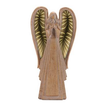 Melrose Angel with EkkoLight Wings Figurine Table Decor