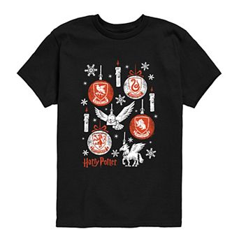 Boys 8-20 Harry Potter Christmas Ornaments Short Sleeve Graphic Tee