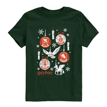 Boys 8-20 Harry Potter Christmas Ornaments Short Sleeve Graphic Tee