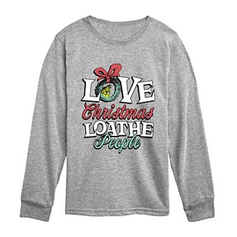 Boys 8-20 Dr. Seuss The Grinch Long Sleeve Graphic Tee