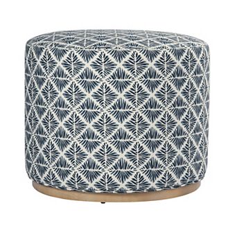 HomePop Drift Ottoman Wood Base