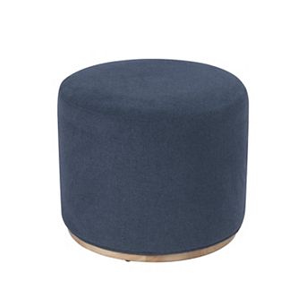 HomePop Drift Ottoman Wood Base