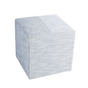 HomePop Square Ottoman - Upholstered Fabric