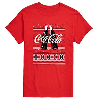 Big & Tall Coca-Cola Holiday Cheers Graphic T-Shirt