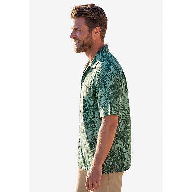 KingSize Men's Big & Tall 100% Cotton Hawaiian Shirt