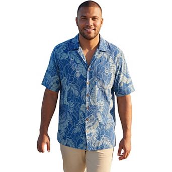 KingSize Men's Big & Tall 100% Cotton Hawaiian Shirt