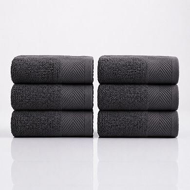 6 Pack Super Absorbent Quick Dry Soft Cotton Bath Towel Set