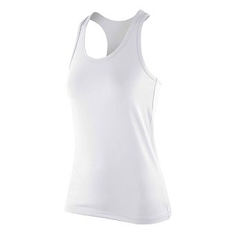 Spiro Womens/Ladies Softex Stretch Fitness Sleeveless Vest Top
