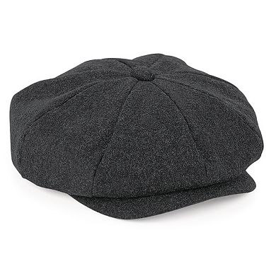 Beechfield Unisex Adults Melton Wool Baker Boy Cap