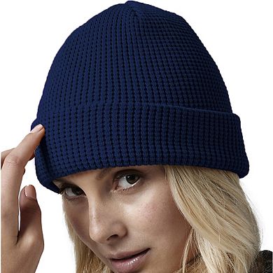 Beechfield Unisex Adult Waffle Cotton Beanie